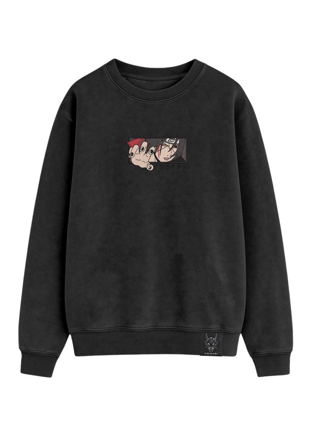 Crewneck Itachi Uchiha Amaterasu Recuadro