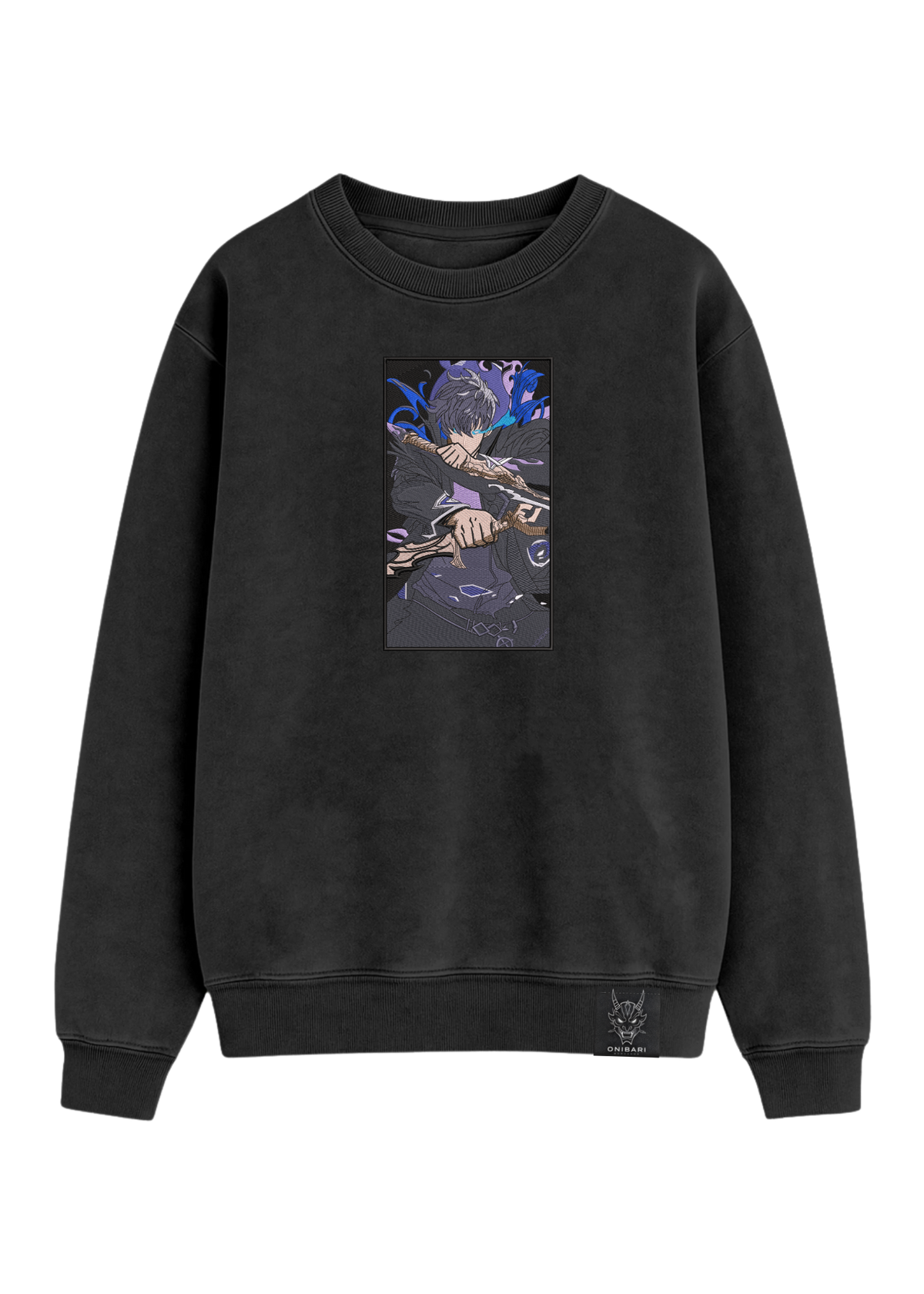 Crewneck Solo Leveling Sung Jin Woo Rectángulo
