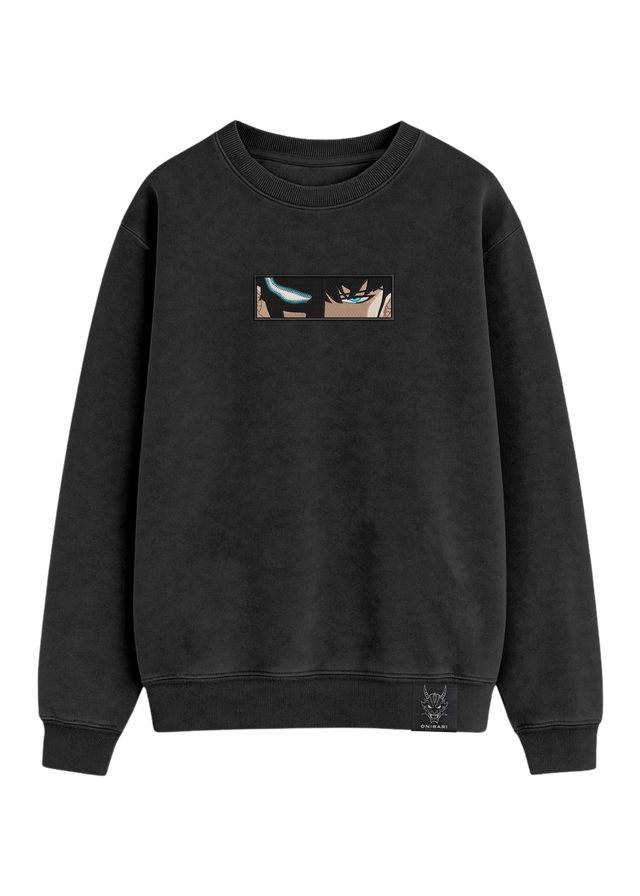 Crewneck Solo Leveling Sung Jin Woo Ojos Y Dagas