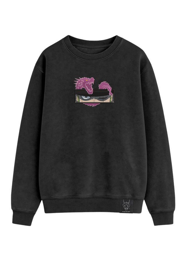 Crewneck Zoro Roronoa Ojos Dragón
