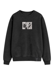 Crewneck Satoru Gojo VS Toji Fushiguro Manga