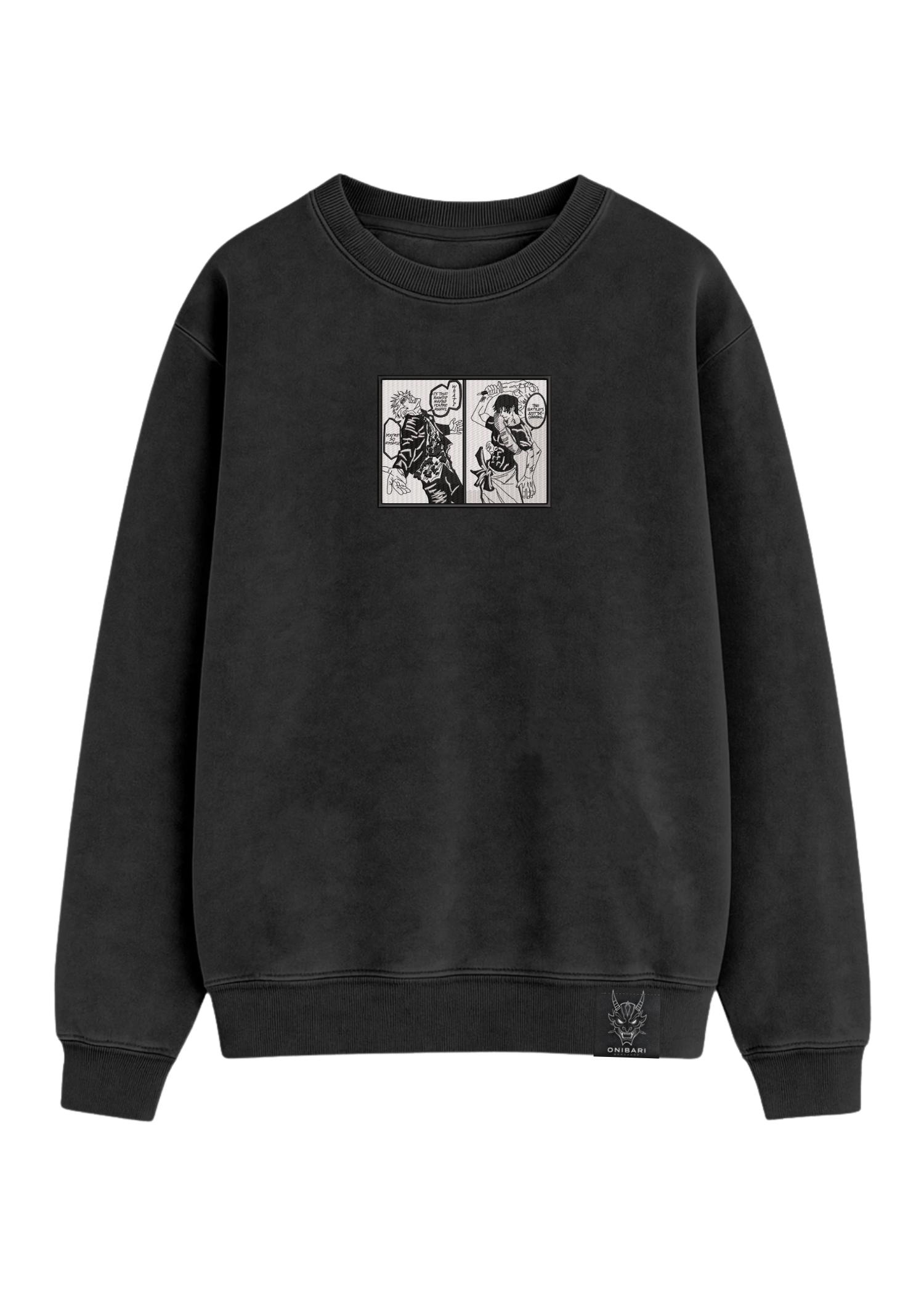 Crewneck Satoru Gojo VS Toji Fushiguro Manga