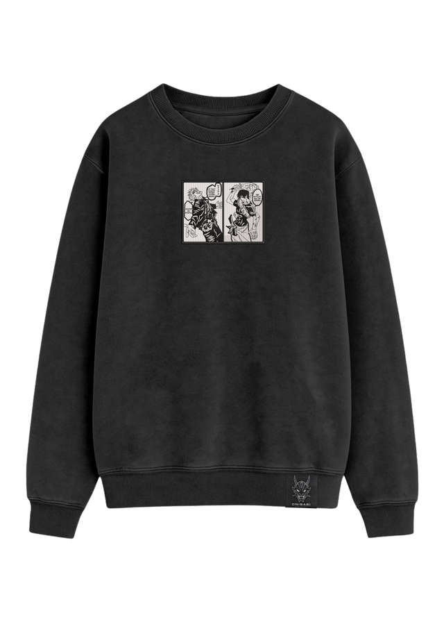 Crewneck Satoru Gojo VS Toji Fushiguro Manga