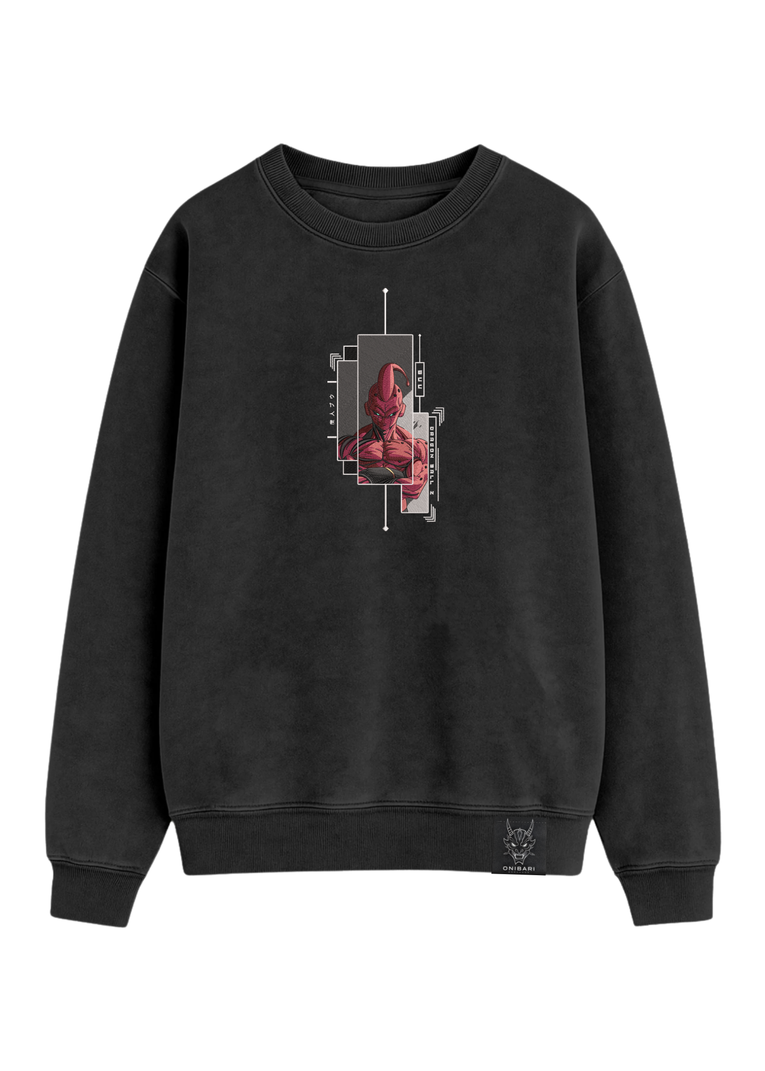 Crewneck Majin Buu Recuadros