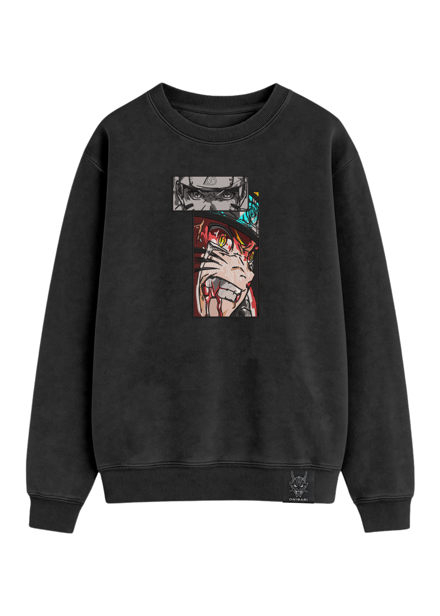 Crewneck Naruto Recuadros