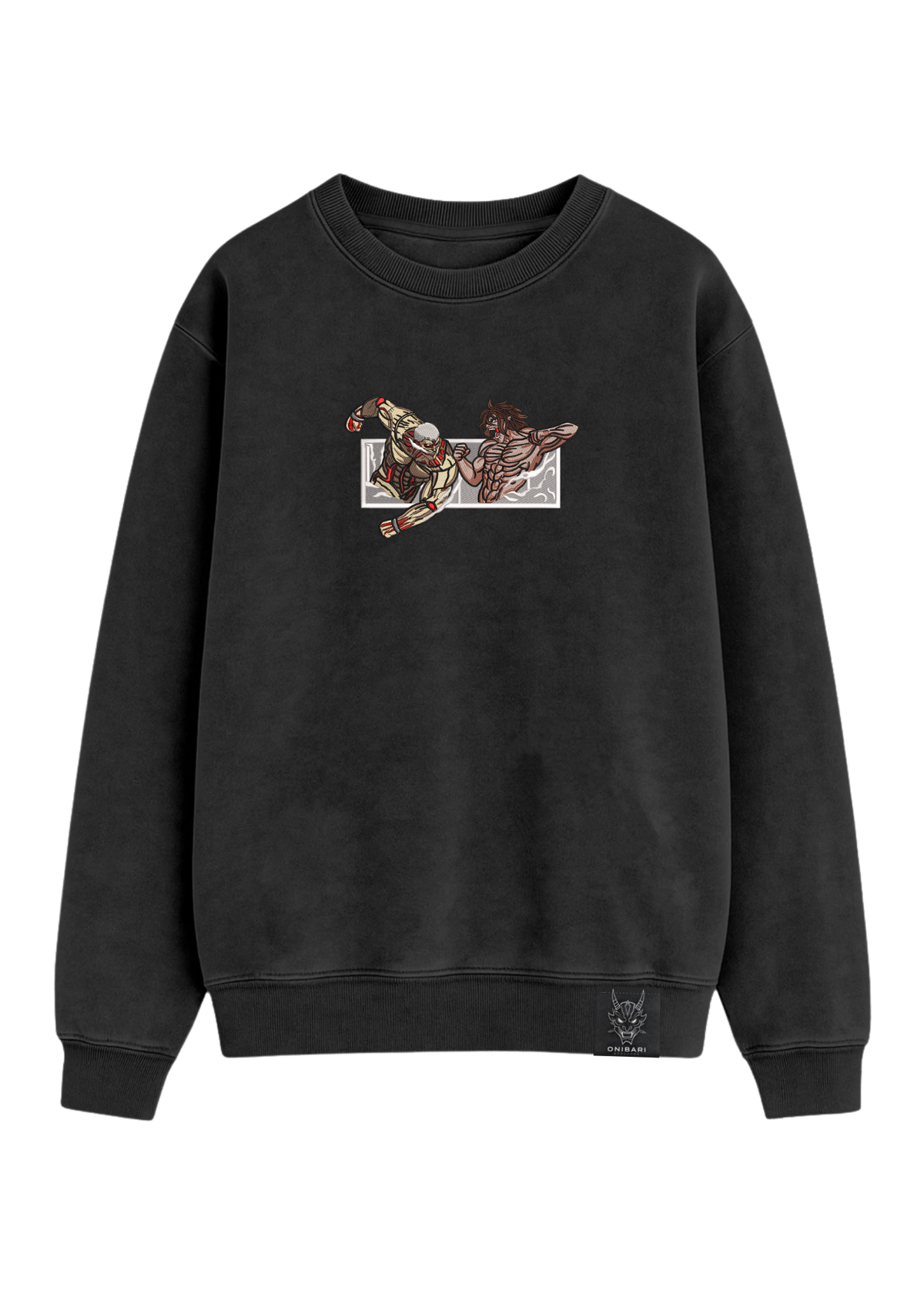 Crewneck Titán De Ataque VS Titán Acorazado
