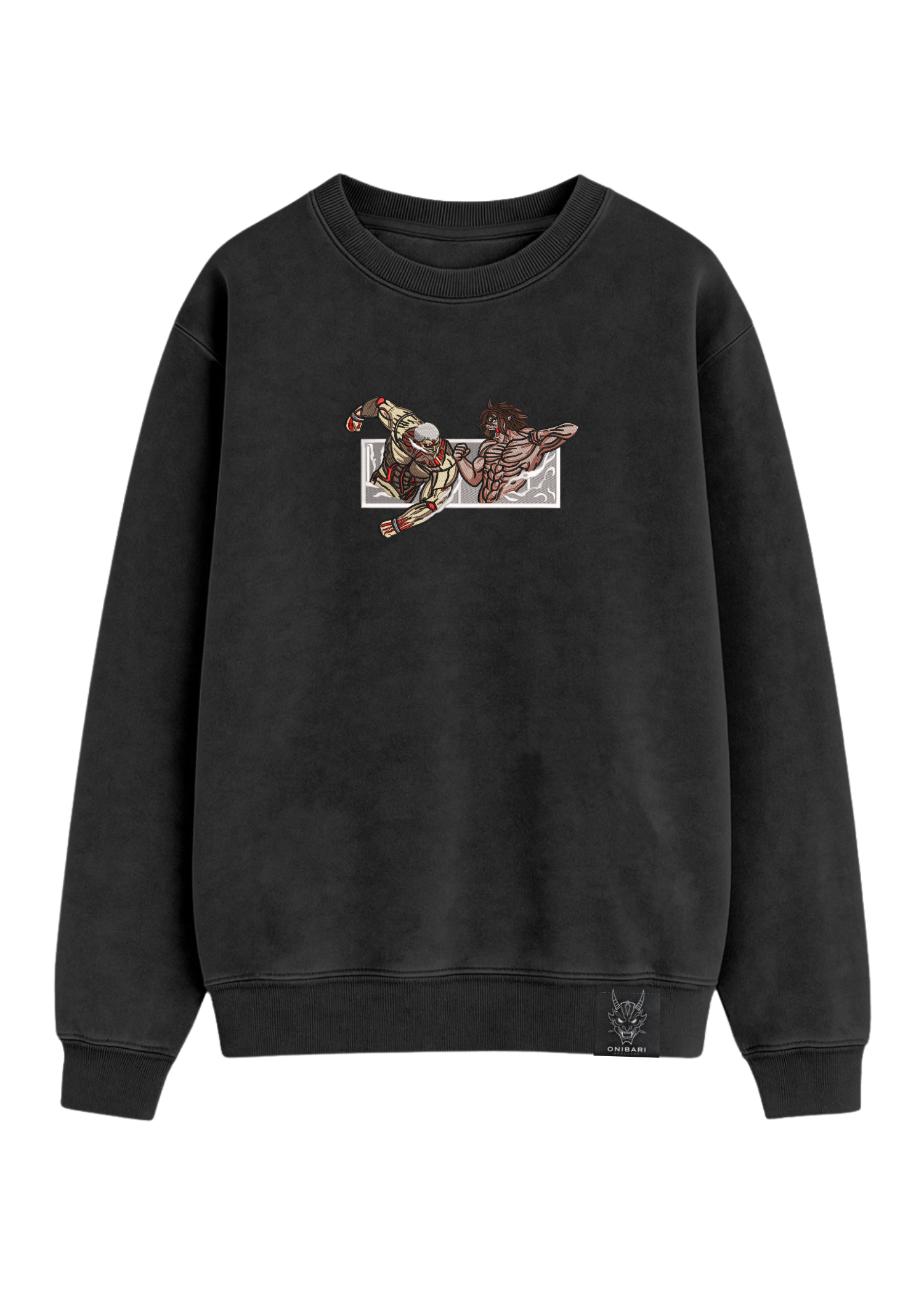 Crewneck Titán De Ataque VS Titán Acorazado