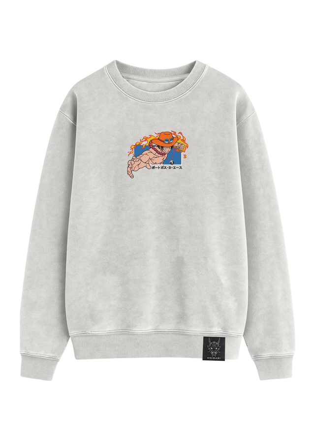Crewneck Portgas D. Ace Puño De Fuego