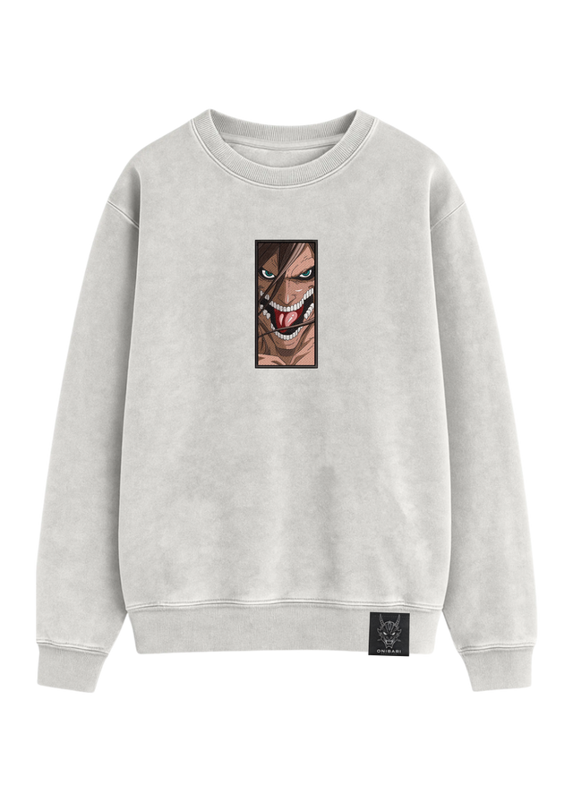 Crewneck Eren Titan De Ataque