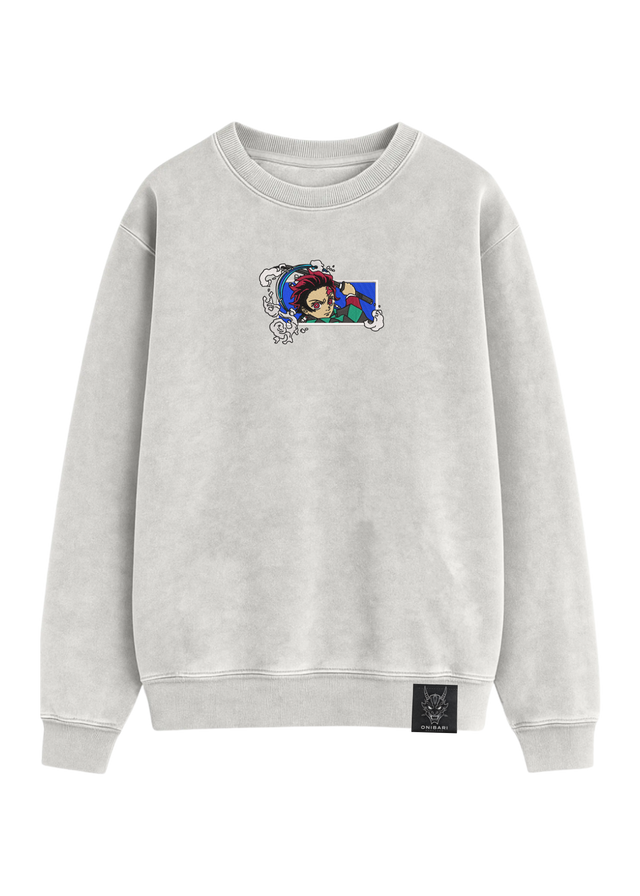Crewneck Tanjiro Kamado Agua