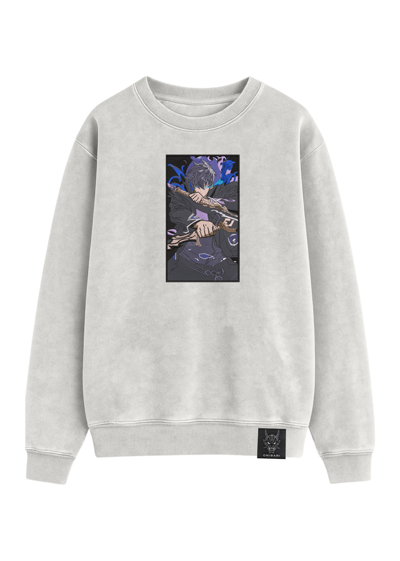Crewneck Solo Leveling Sung Jin Woo Rectángulo