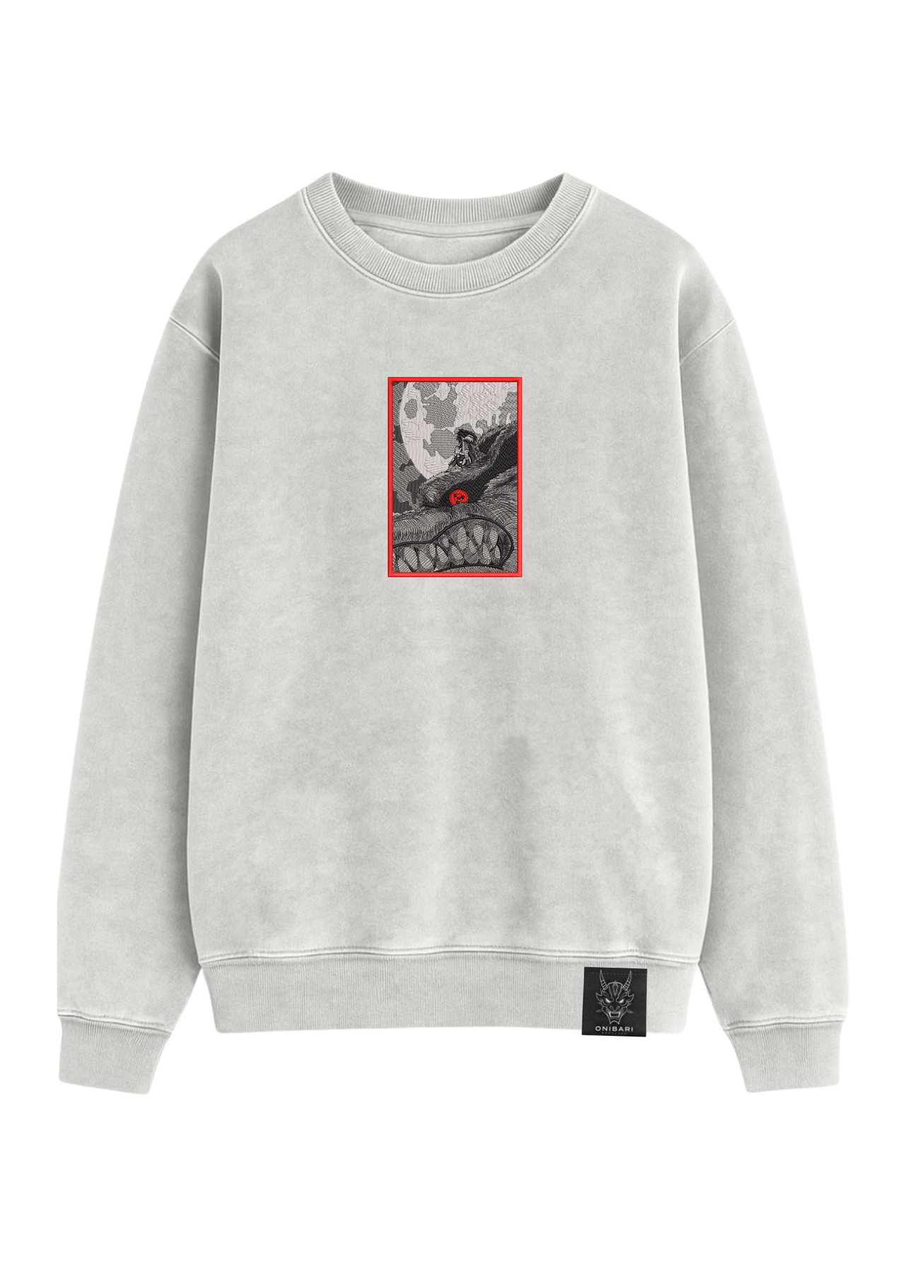 Crewneck Madara & Kyubi Recuadro