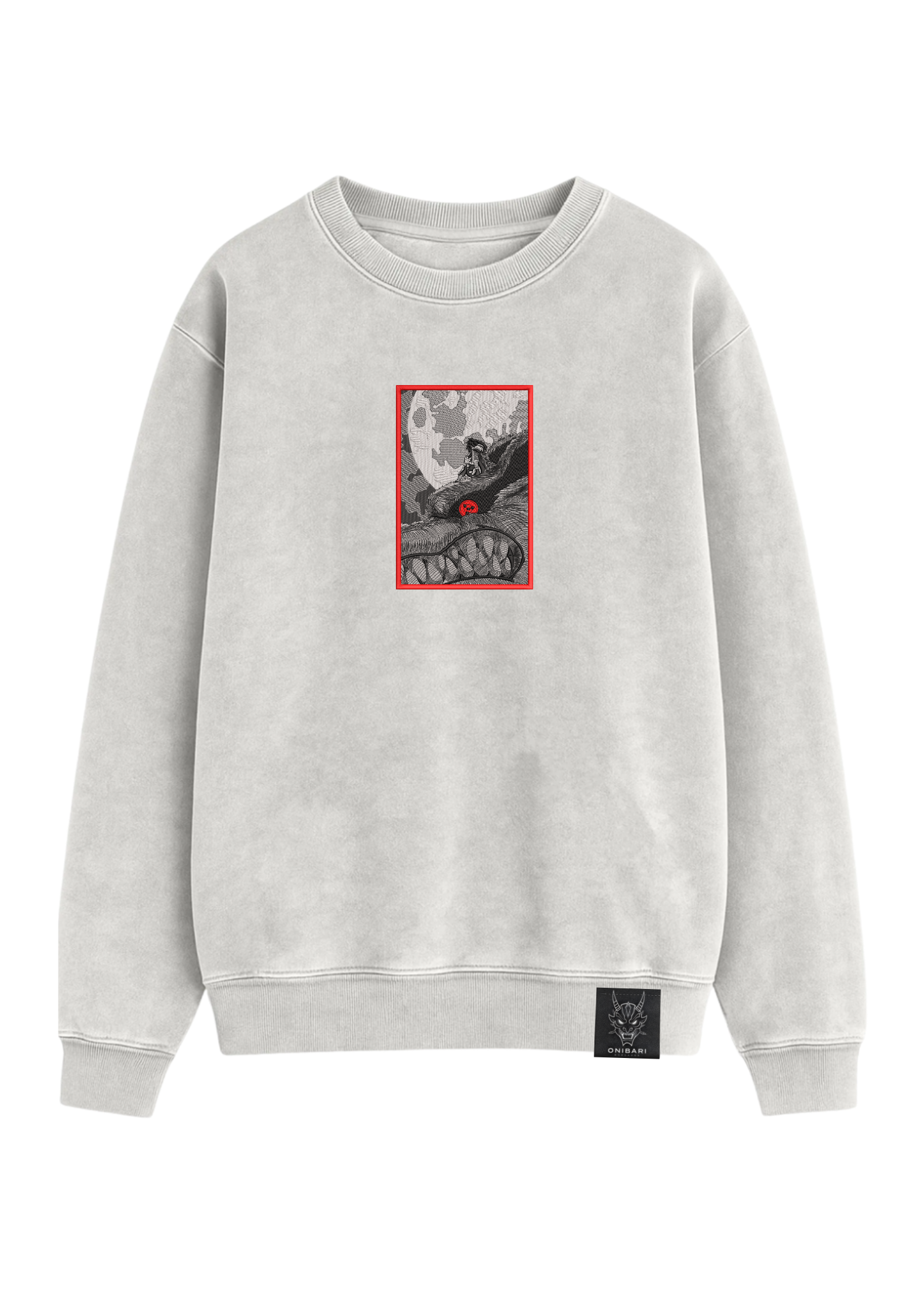 Crewneck Madara & Kyubi Recuadro