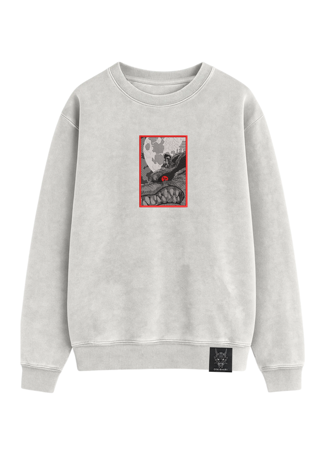 Crewneck Madara & Kyubi Recuadro