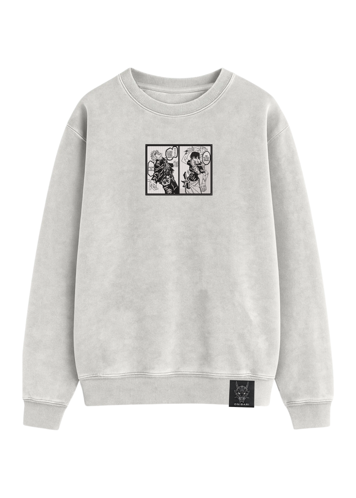 Crewneck Satoru Gojo VS Toji Fushiguro Manga