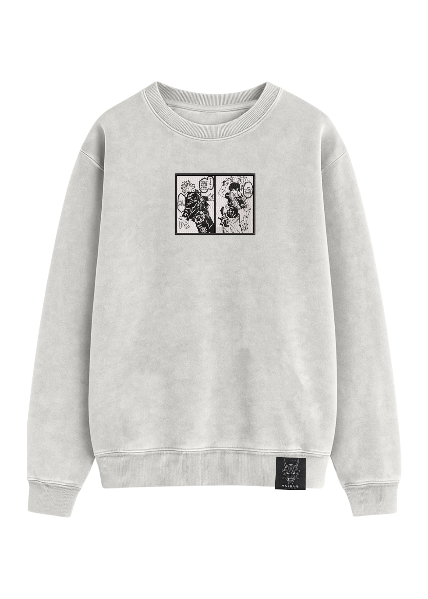 Crewneck Satoru Gojo VS Toji Fushiguro Manga