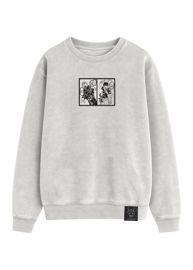 Crewneck Satoru Gojo VS Toji Fushiguro Manga