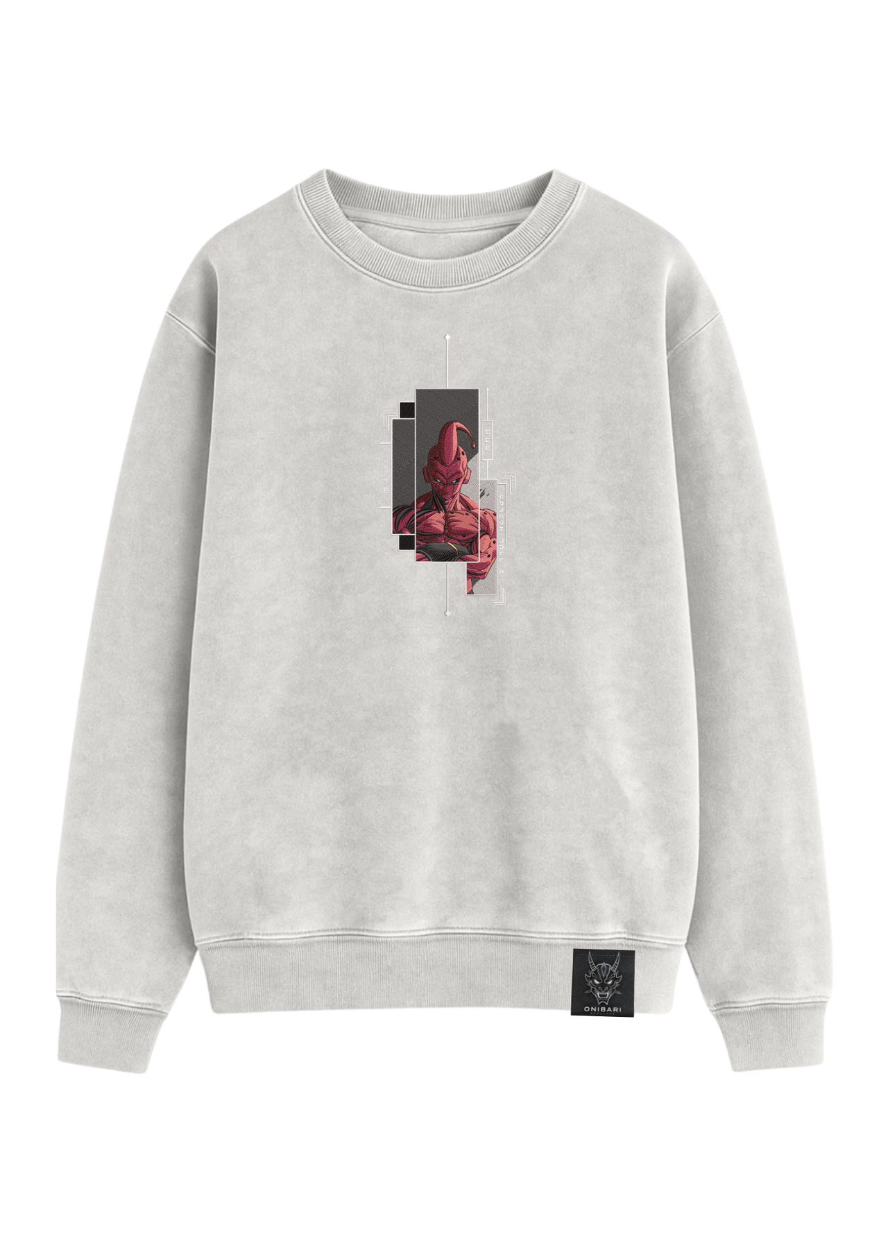 Crewneck Majin Buu Recuadros