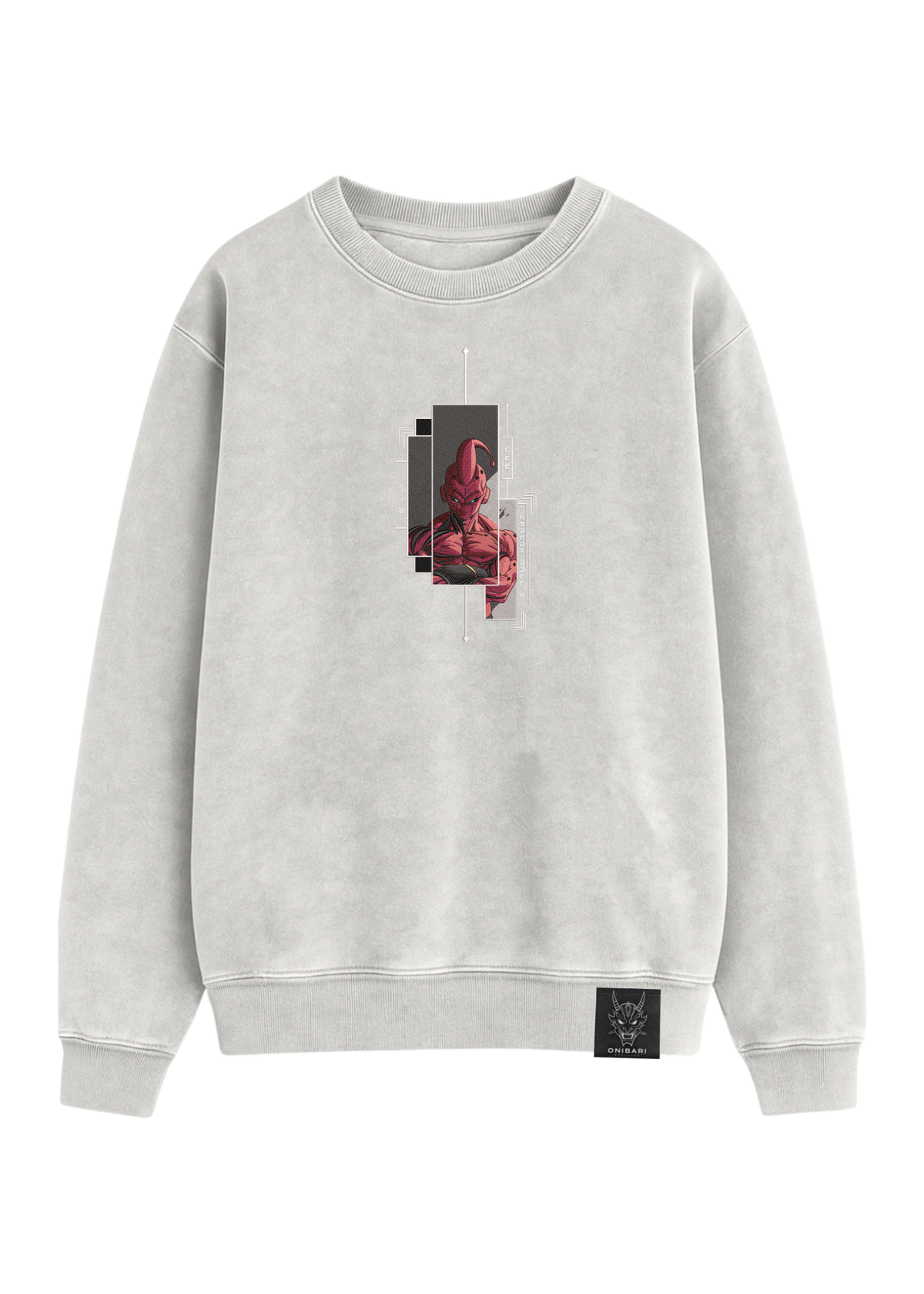 Crewneck Majin Buu Recuadros