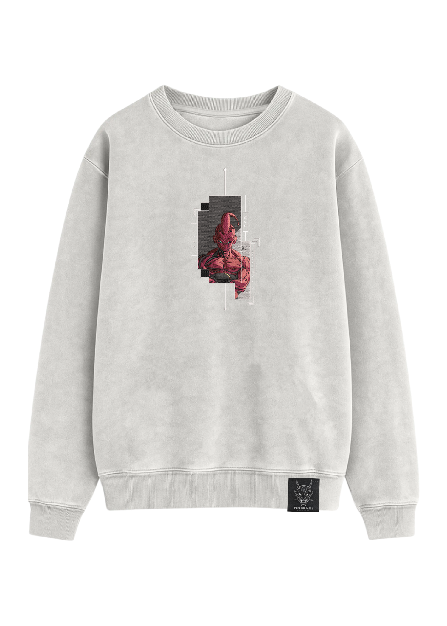 Crewneck Majin Buu Recuadros