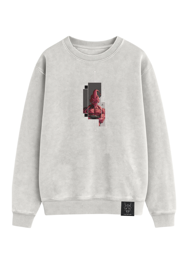 Crewneck Majin Buu Recuadros