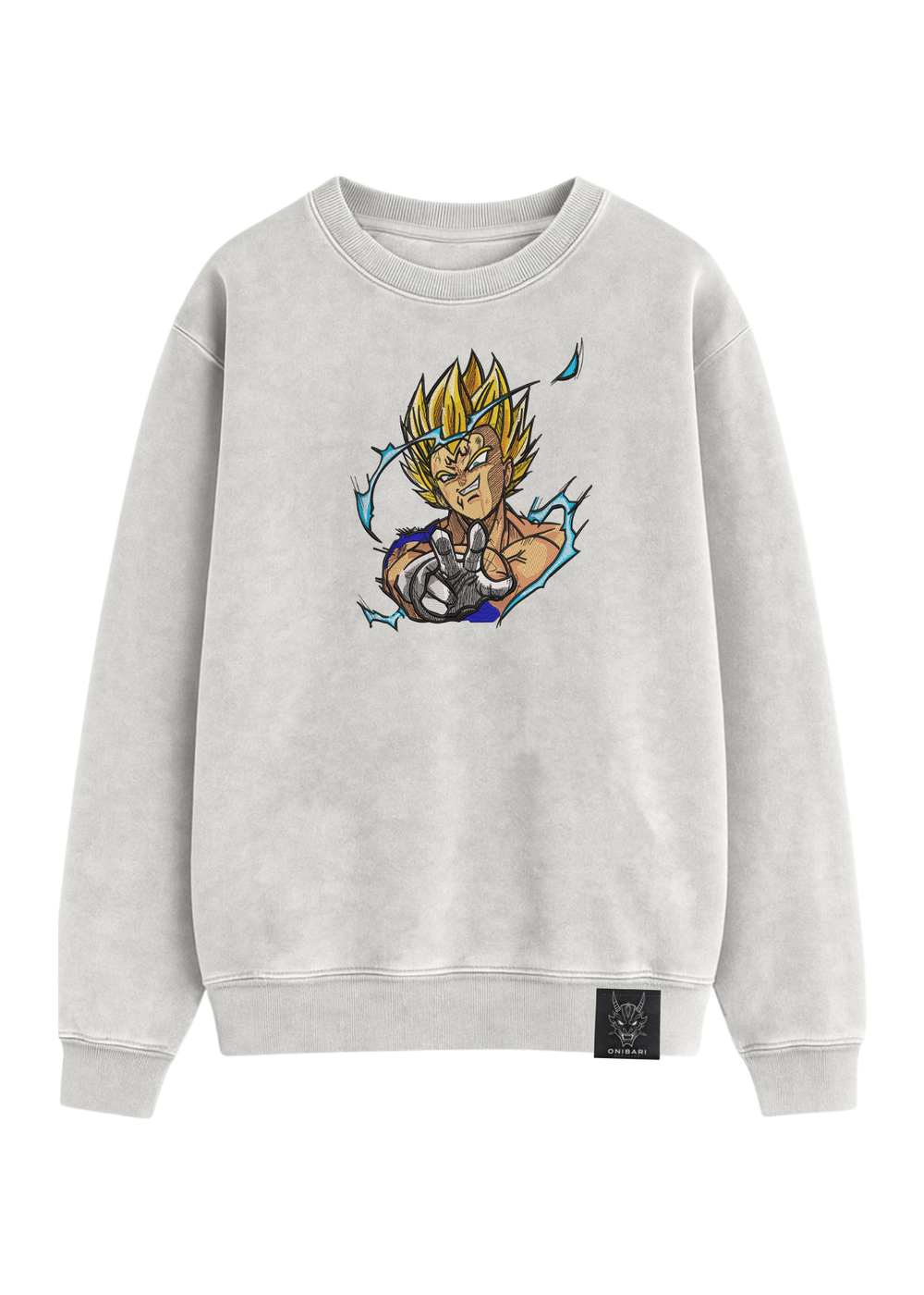 Crewneck Majin Vegeta Super Sayan