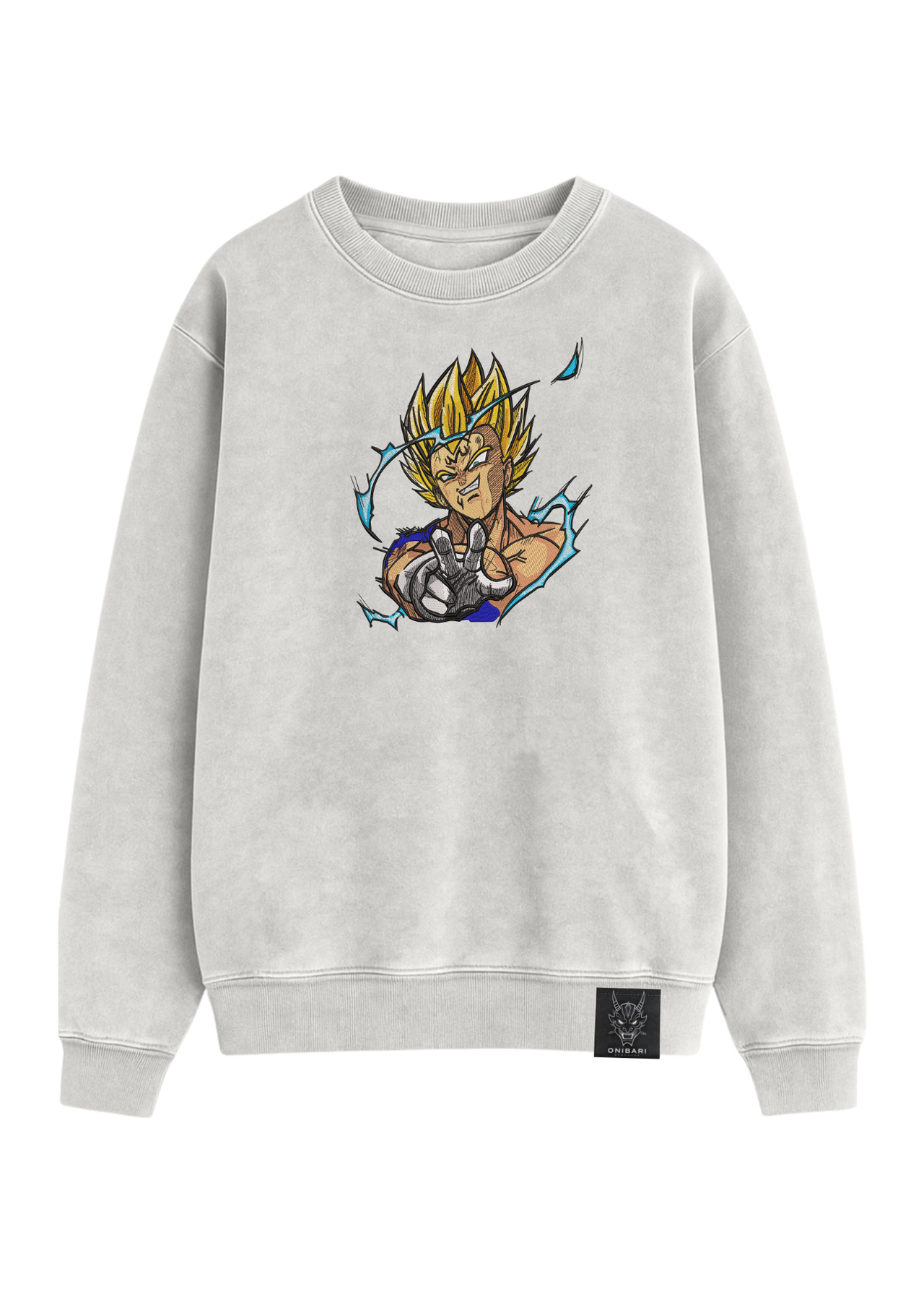 Crewneck Majin Vegeta Super Sayan