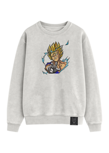 Crewneck Majin Vegeta Super Sayan