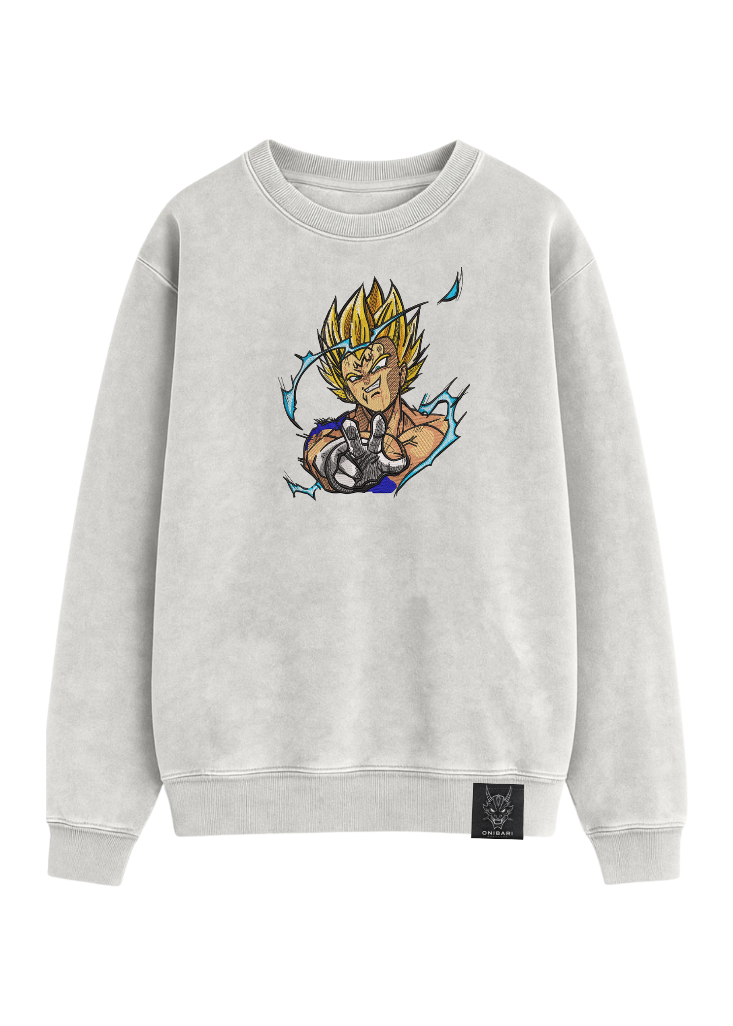 Crewneck Majin Vegeta Super Sayan