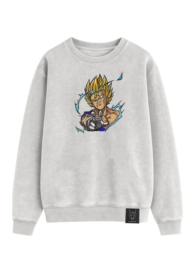 Crewneck Majin Vegeta Super Sayan
