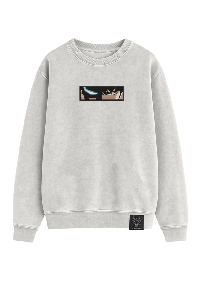 Crewneck Solo Leveling Sung Jin Woo Ojos Y Dagas