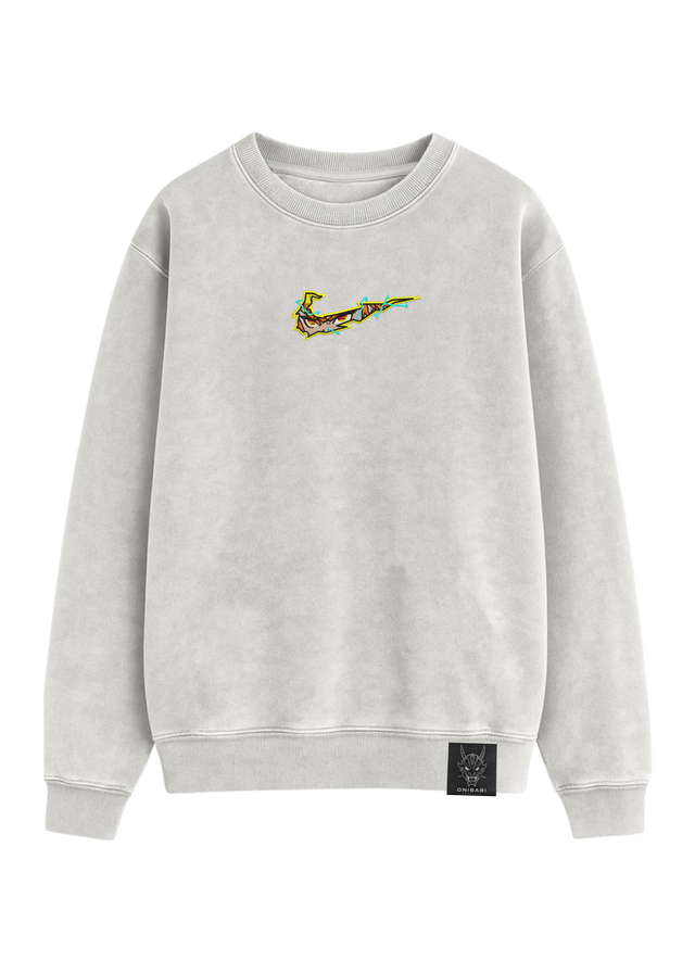 Crewneck Zenitsu Rayo Ojos