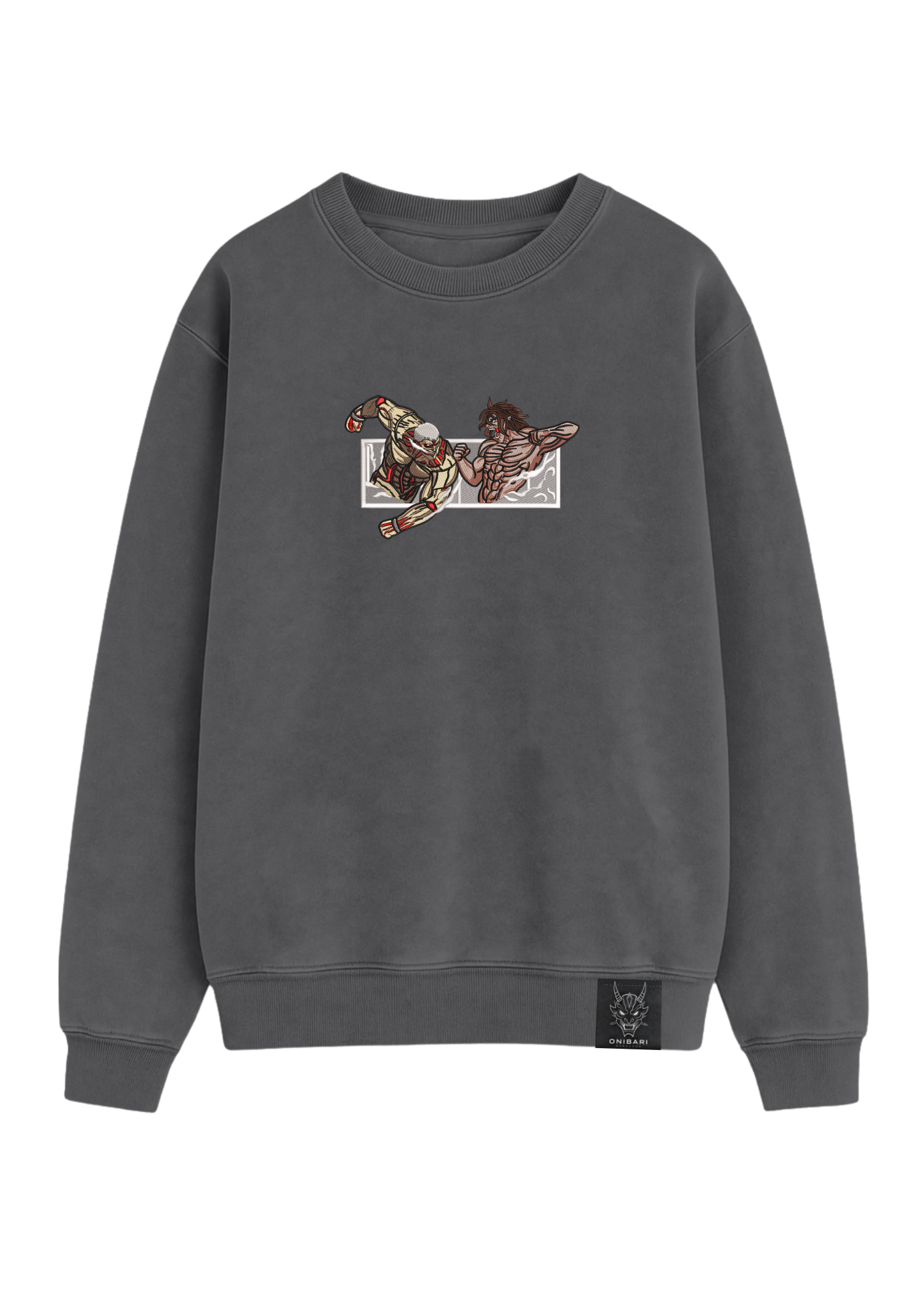 Crewneck Titán De Ataque VS Titán Acorazado