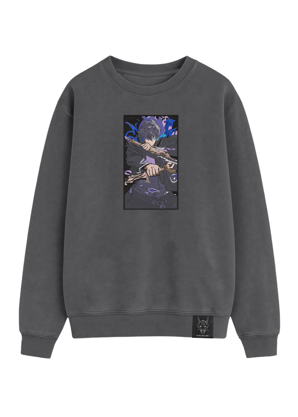Crewneck Solo Leveling Sung Jin Woo Rectángulo