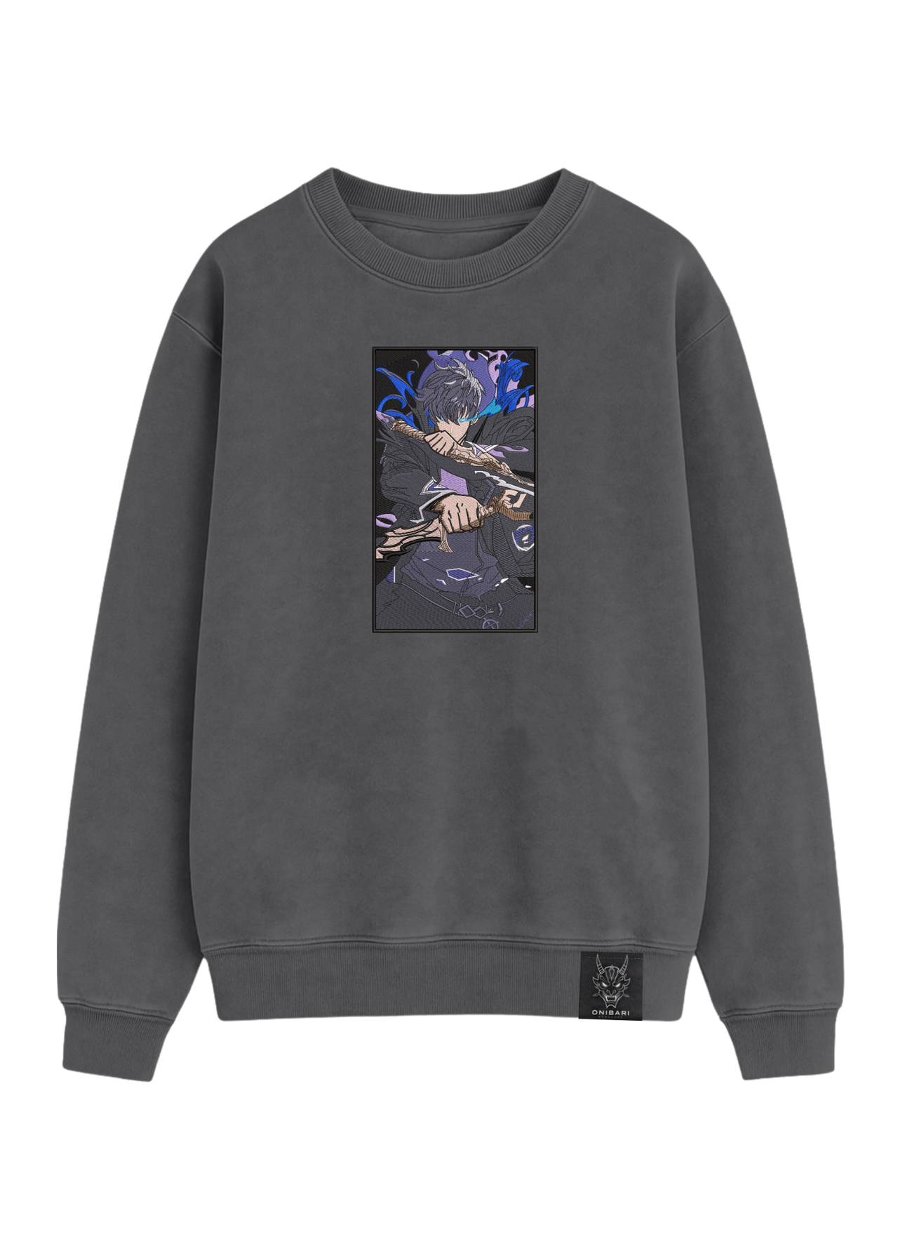 Crewneck Solo Leveling Sung Jin Woo Rectángulo