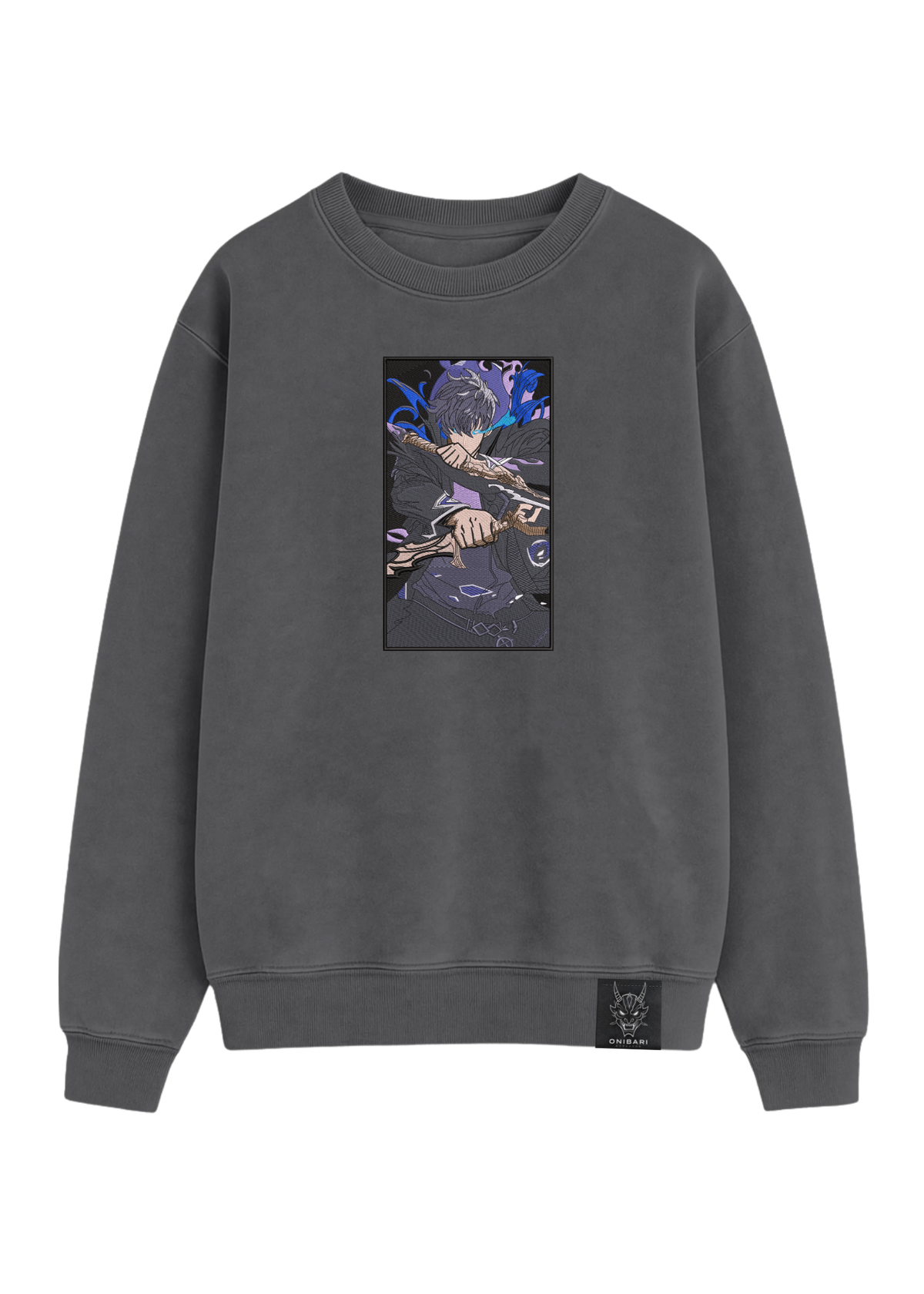 Crewneck Solo Leveling Sung Jin Woo Rectángulo