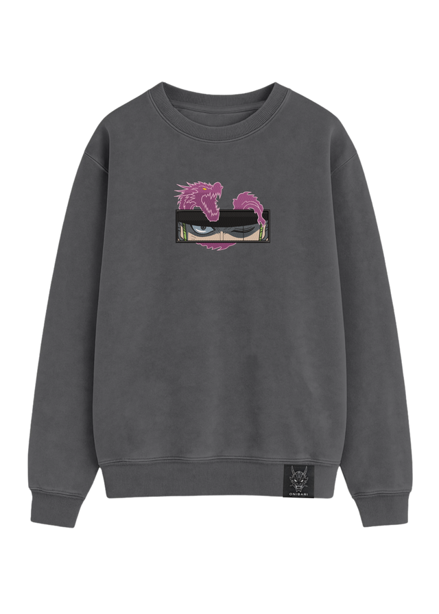 Crewneck Zoro Roronoa Ojos Dragón
