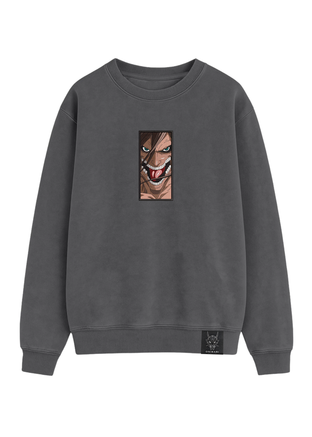 Crewneck Eren Titan De Ataque