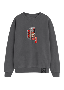 Crewneck Goku Ultra Instinto Recuadros