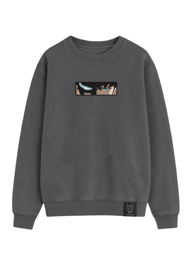Crewneck Solo Leveling Sung Jin Woo Ojos Y Dagas