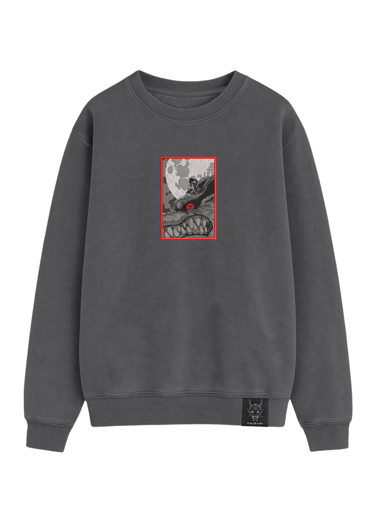 Crewneck Madara & Kyubi Recuadro