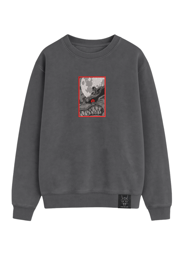 Crewneck Madara & Kyubi Recuadro