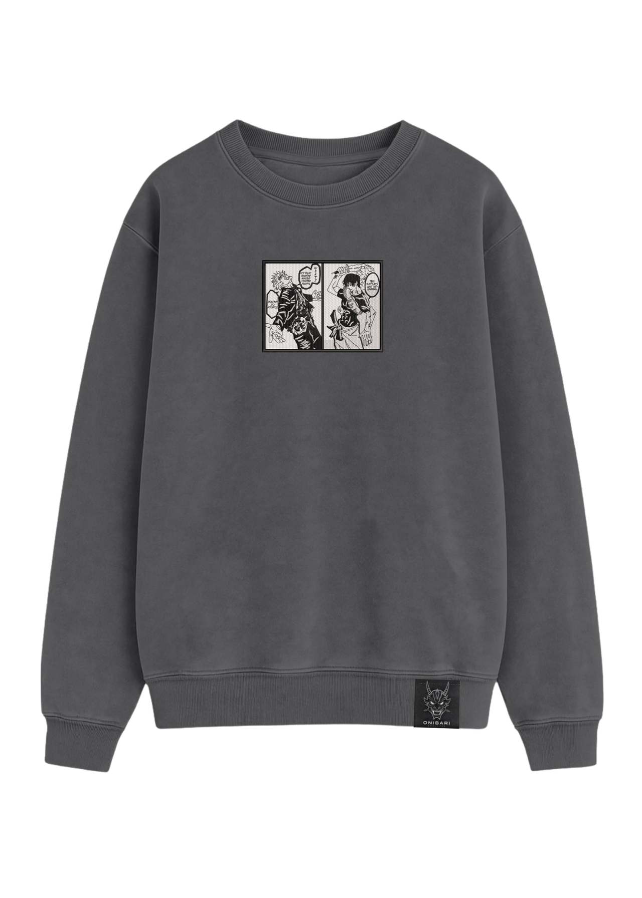 Crewneck Satoru Gojo VS Toji Fushiguro Manga