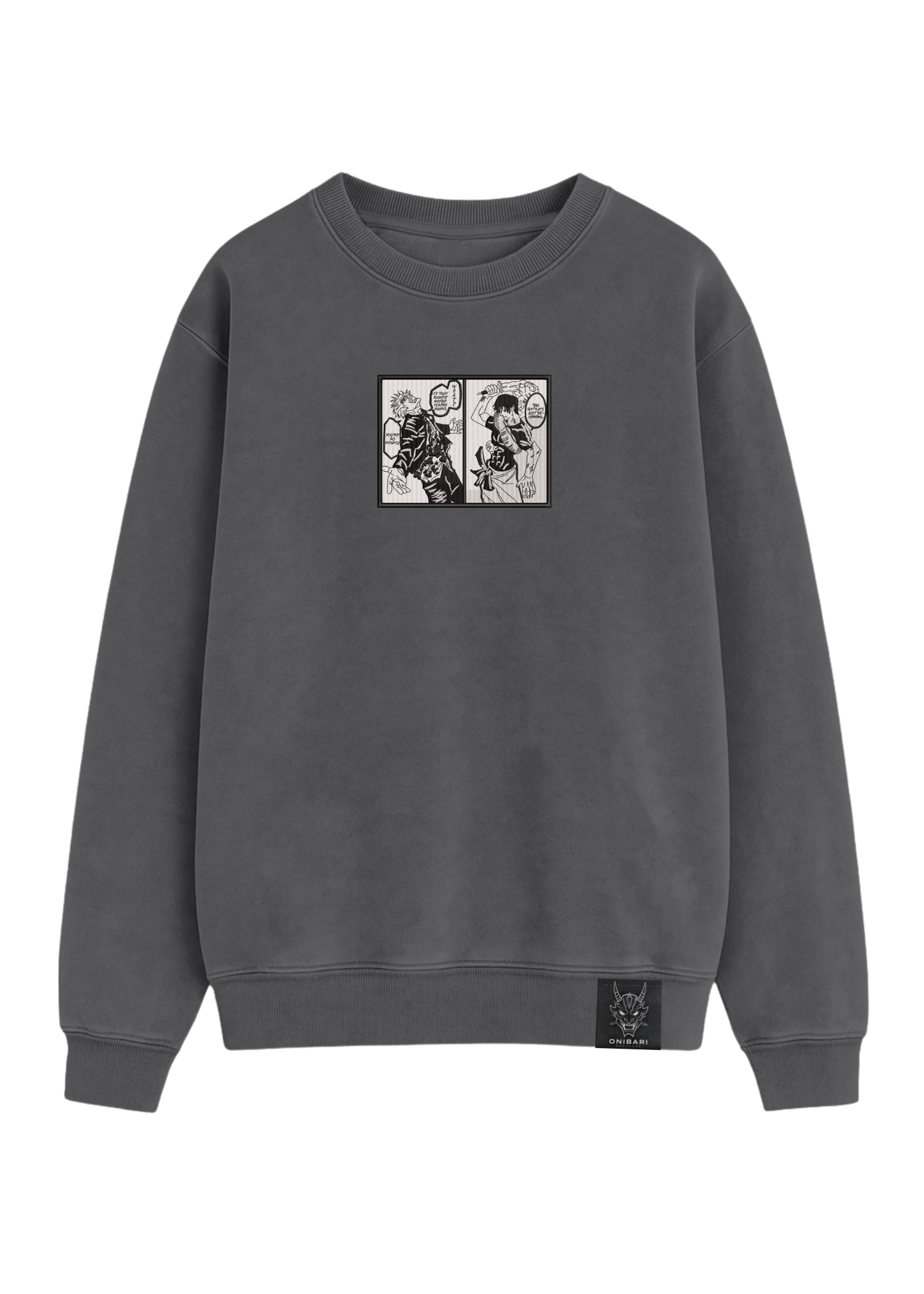 Crewneck Satoru Gojo VS Toji Fushiguro Manga
