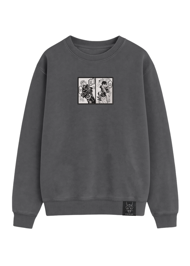 Crewneck Satoru Gojo VS Toji Fushiguro Manga
