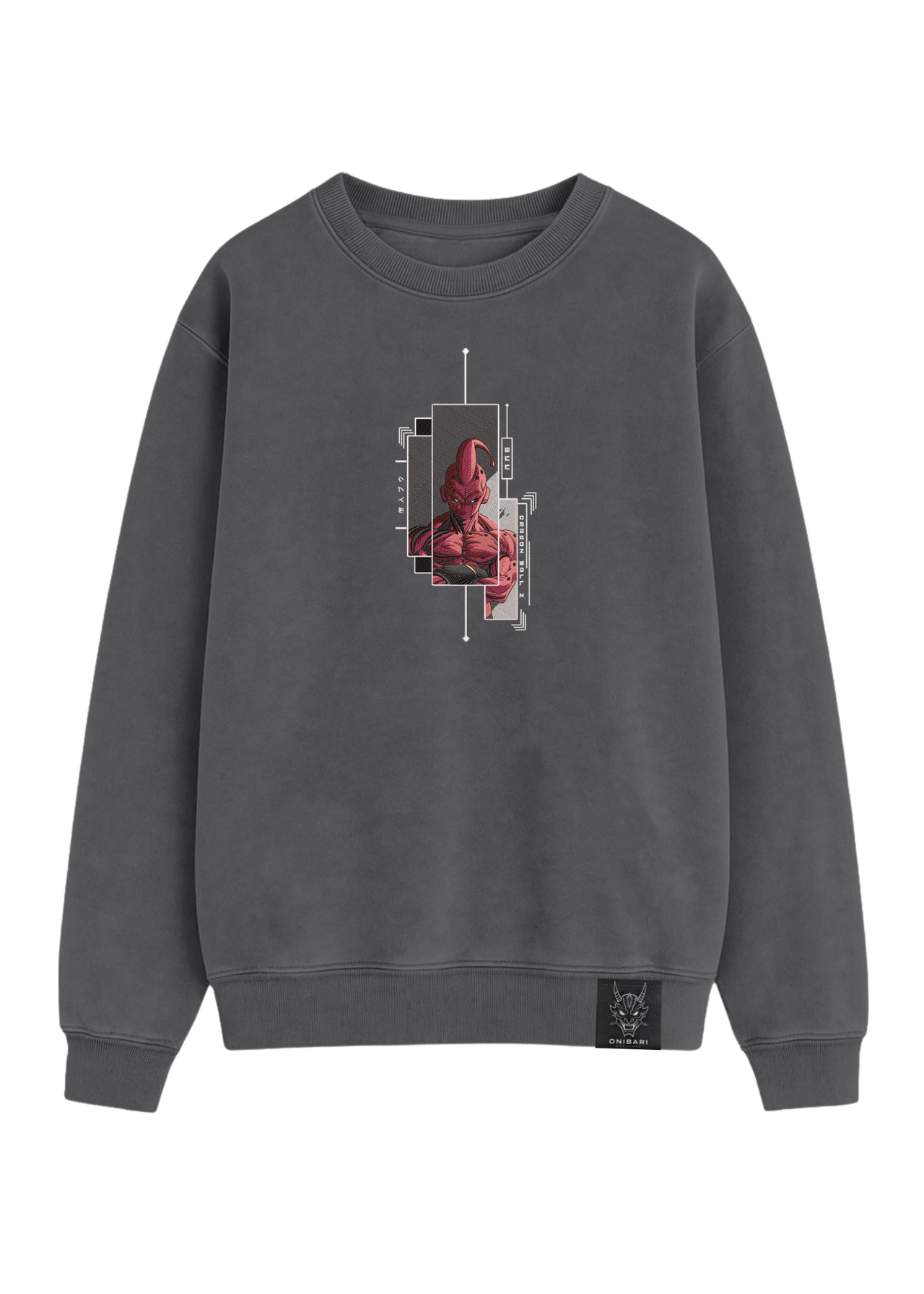 Crewneck Majin Buu Recuadros