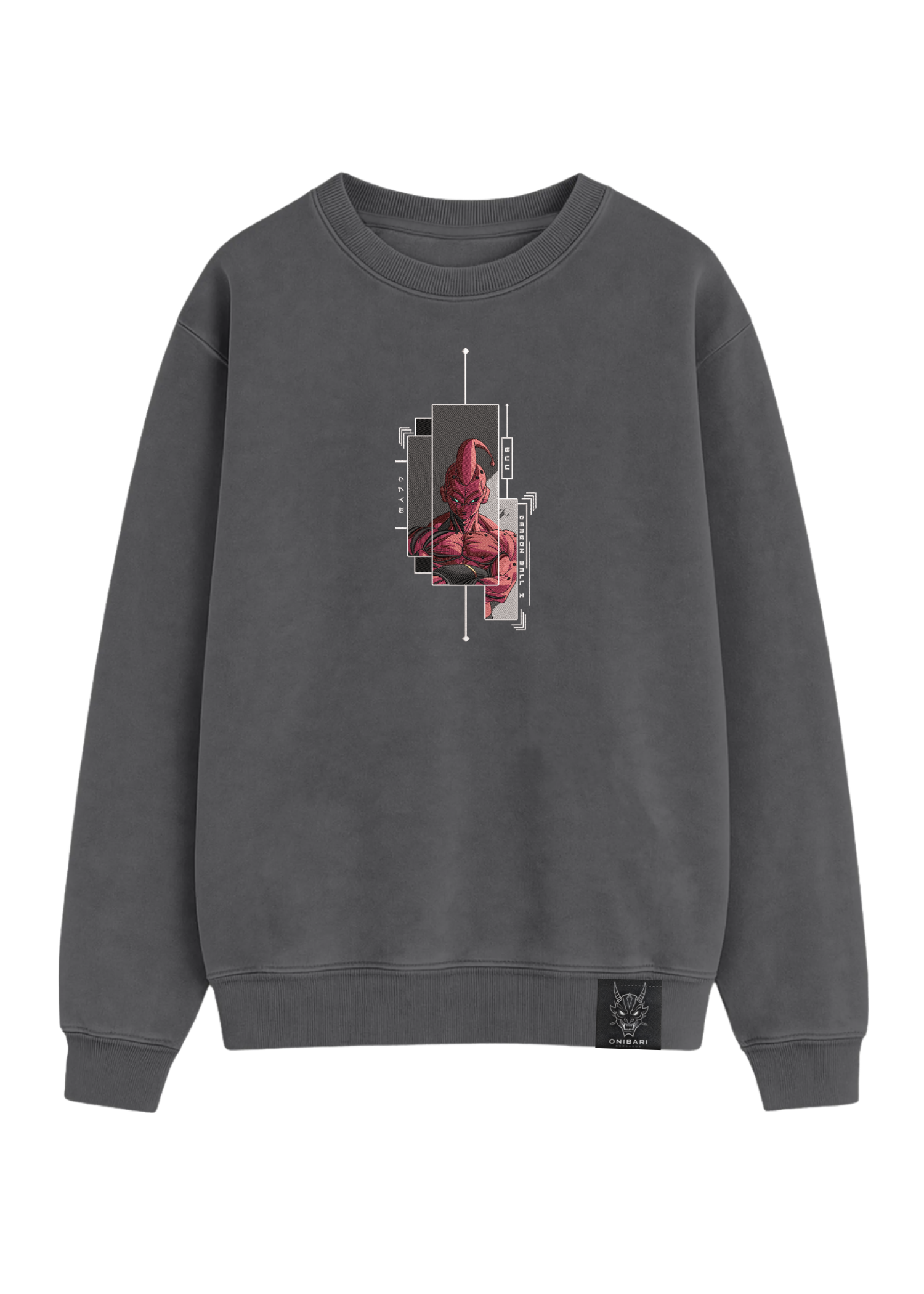 Crewneck Majin Buu Recuadros