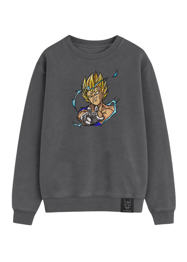 Crewneck Majin Vegeta Super Sayan