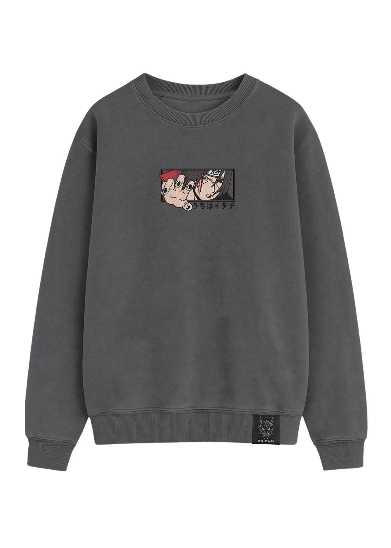 Crewneck Itachi Uchiha Amaterasu Recuadro