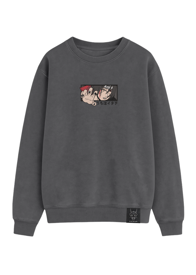 Crewneck Itachi Uchiha Amaterasu Recuadro